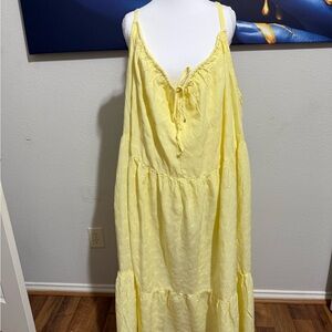 Old Navy Yellow Maxi Dress